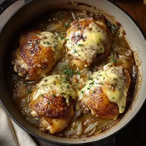 French Onion Chicken Thighs