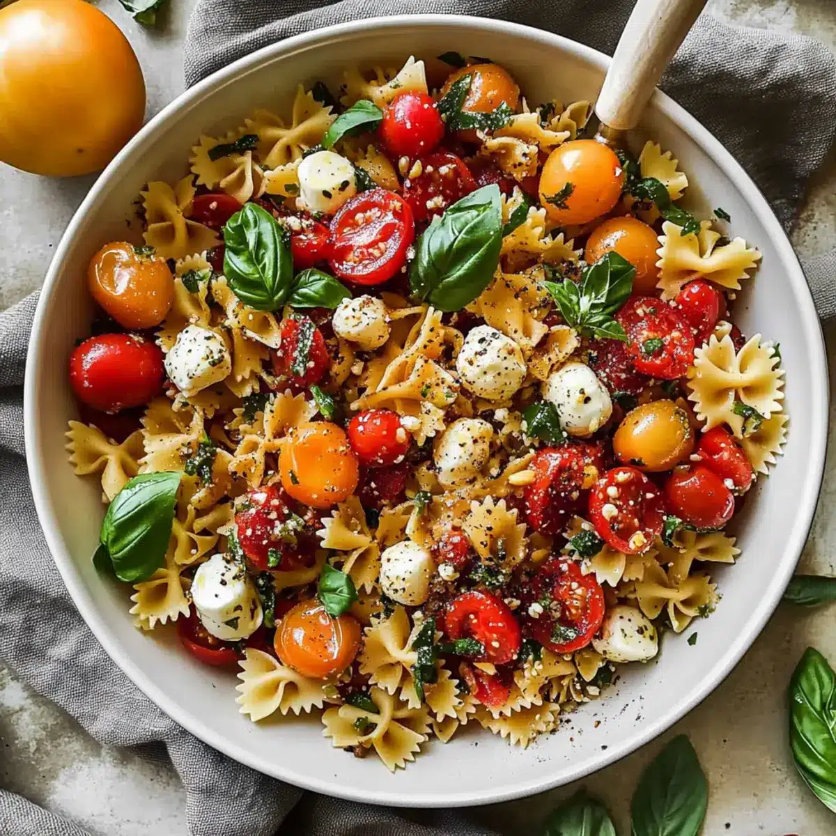 Bruschetta Pasta Salad