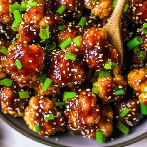 Air Fryer Sesame Cauliflower Wings