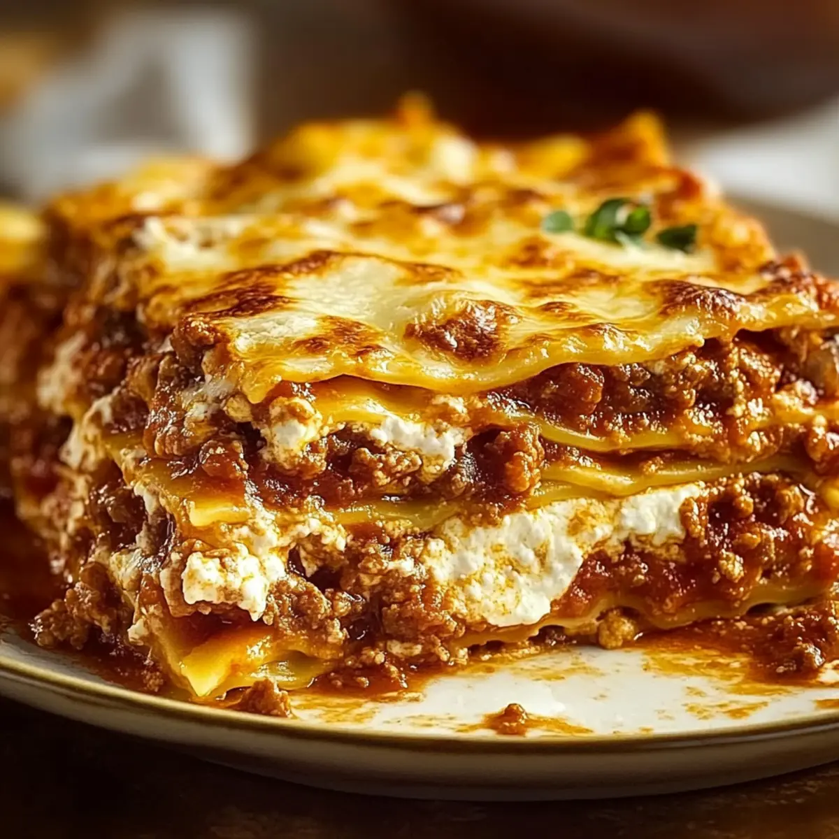 Homemade Lasagna