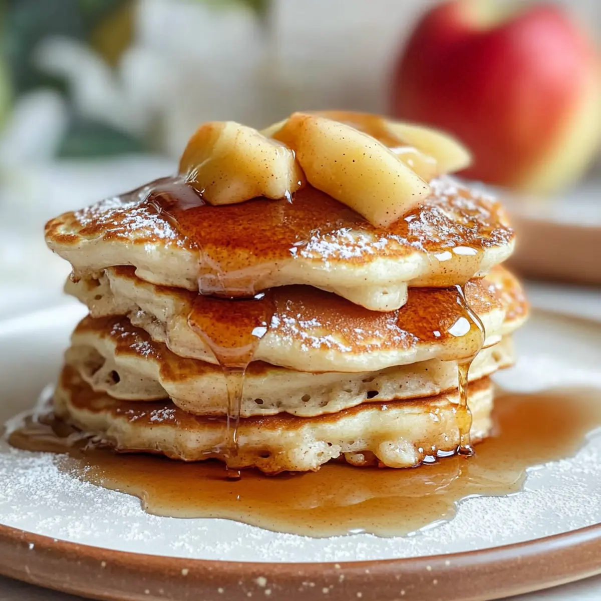 Apple Cinnamon Pancakes