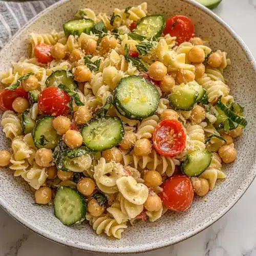 Chickpea Pasta Salad