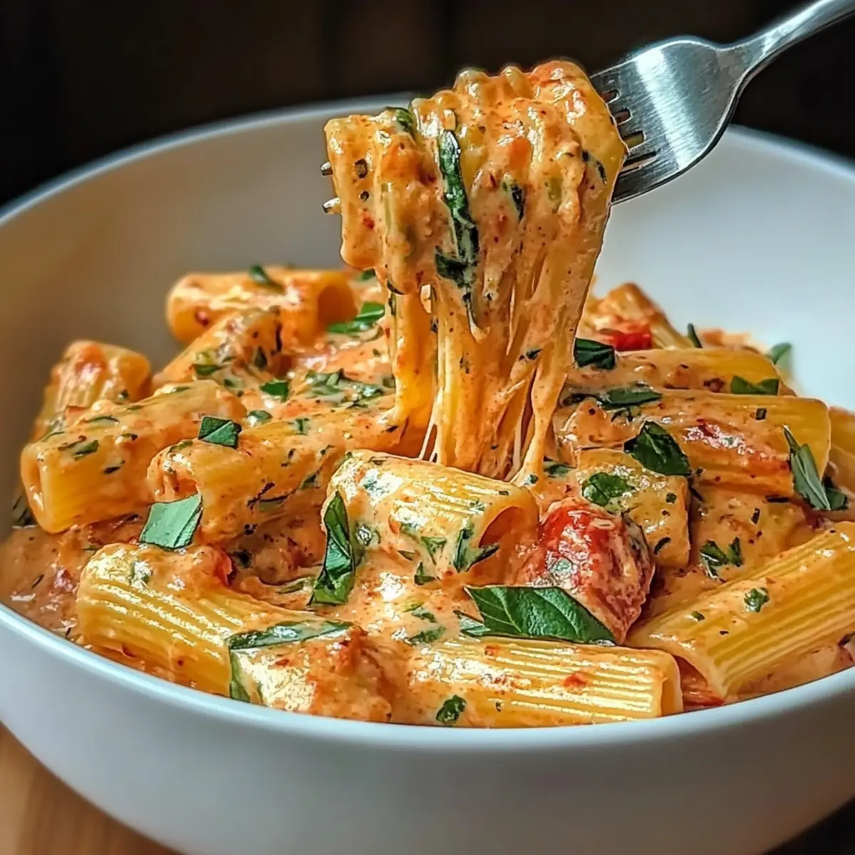 Creamy Tomato Garlic Pasta
