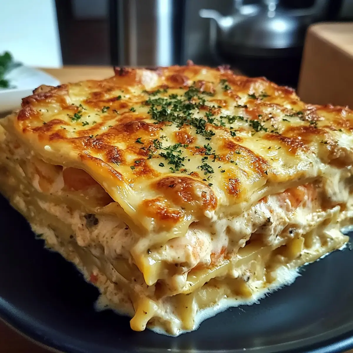Shrimp and Crab Seafood Lasagna