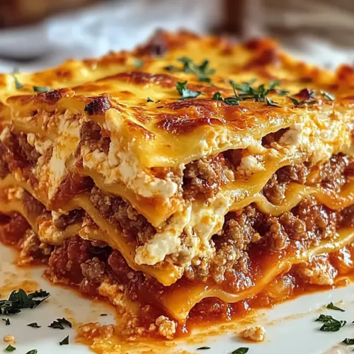 Meat Lovers Lasagna
