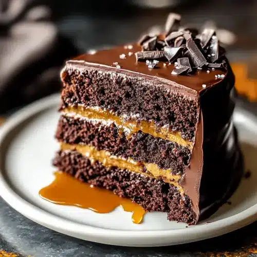 Salted Caramel Chocolate Cake