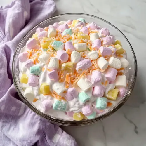 Marshmallow Easter Fluff Salad