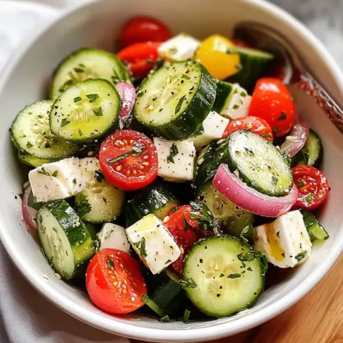 Greek Cucumber Salad