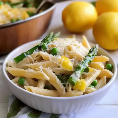 Lemon Asparagus Pasta