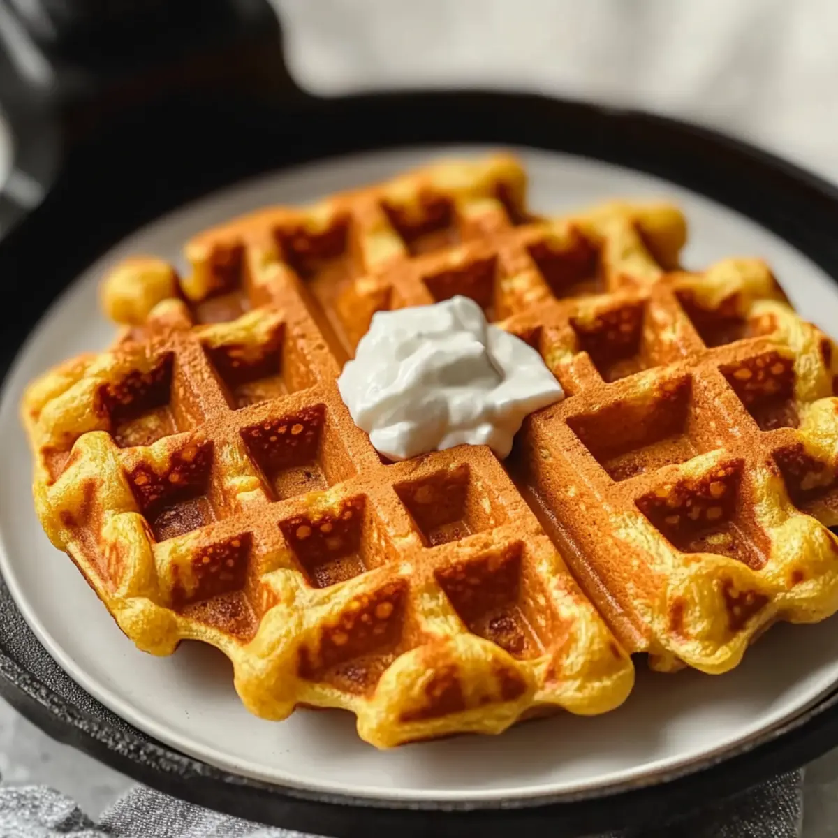 Sweet Potato Waffles
