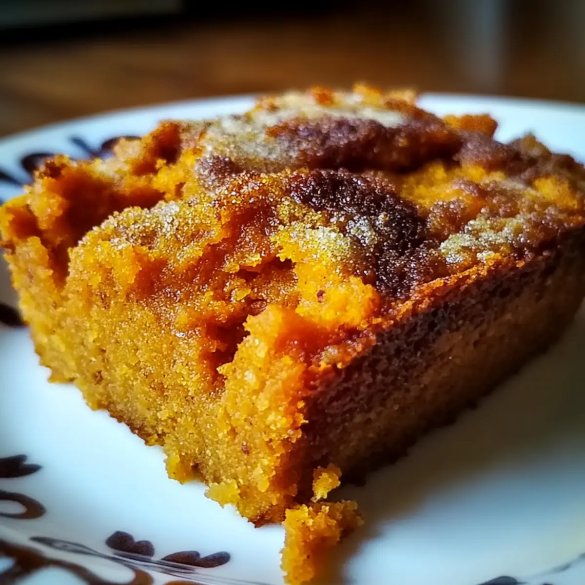 Sweet Potato Pound Pudding