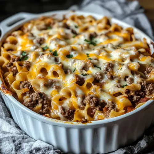 Sour Cream Beef Noodle Casserole