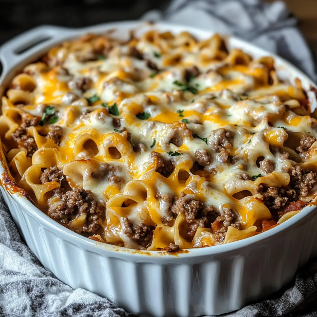 Sour Cream Beef Noodle Casserole