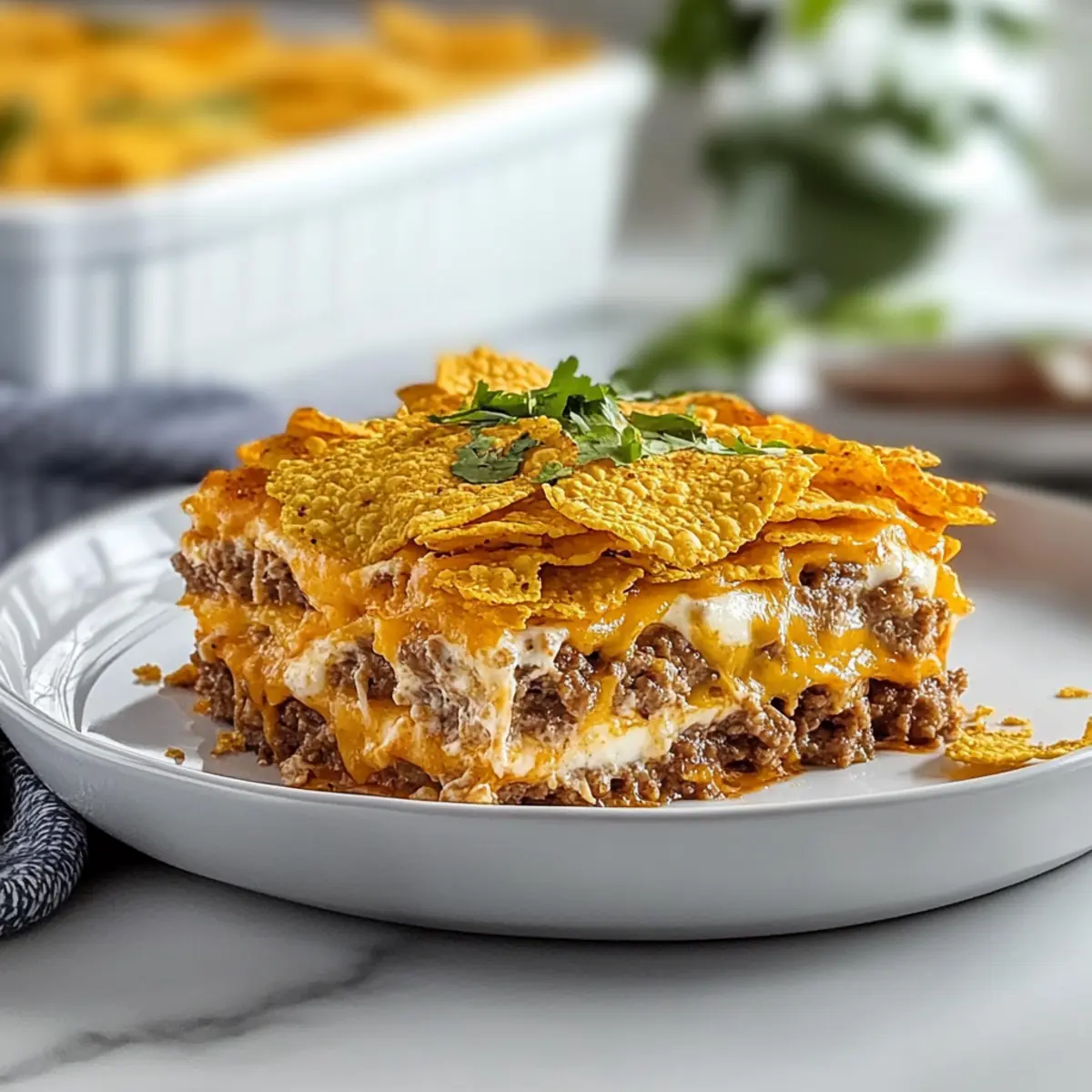 Dorito Casserole Hamburger