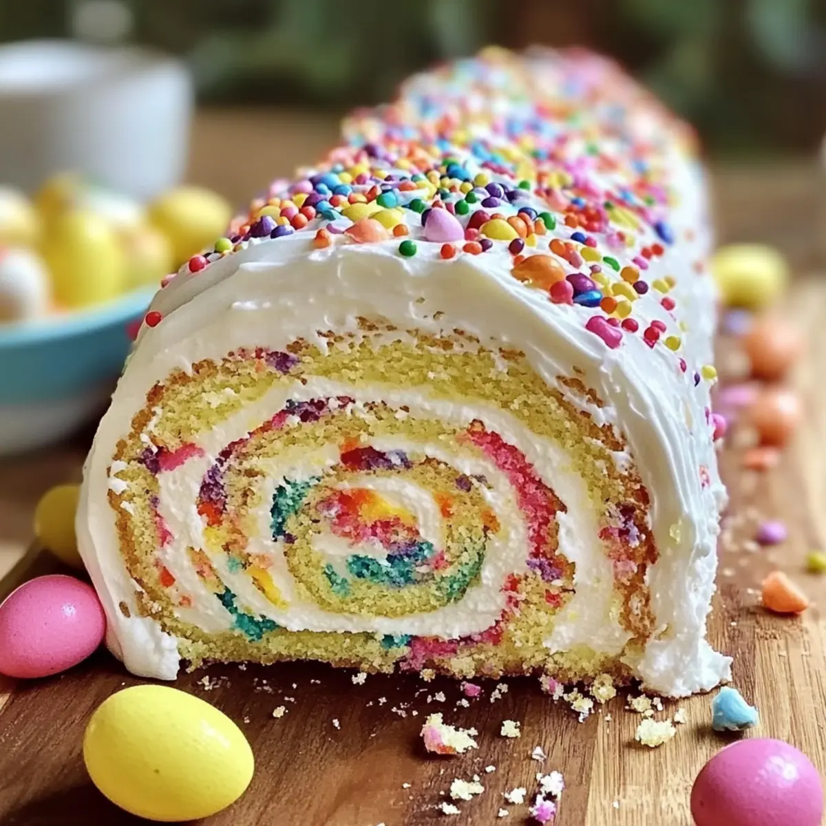 Easter Cake Roll