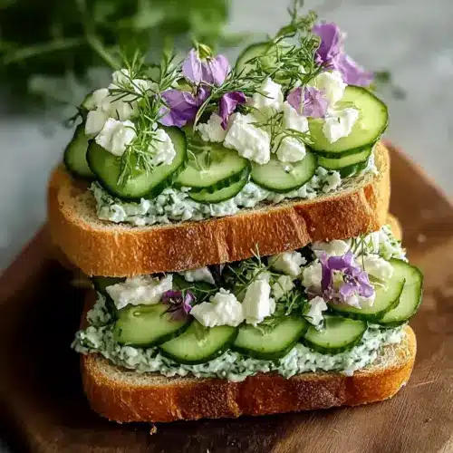 Cucumber Salad Sandwiches
