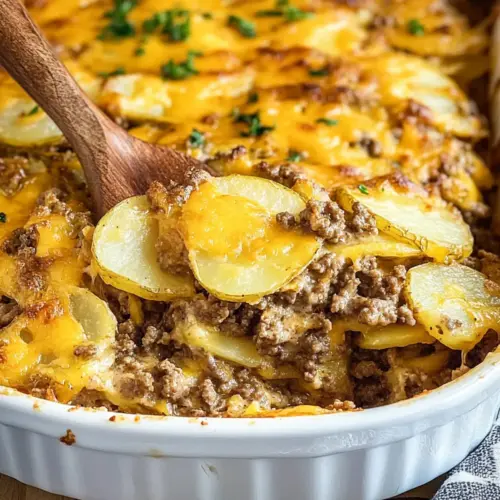 Hamburger Potato Casserole
