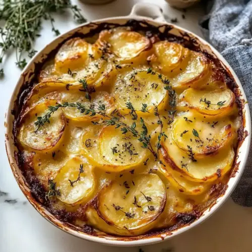 Scalloped Potatoes with Heavy Cream