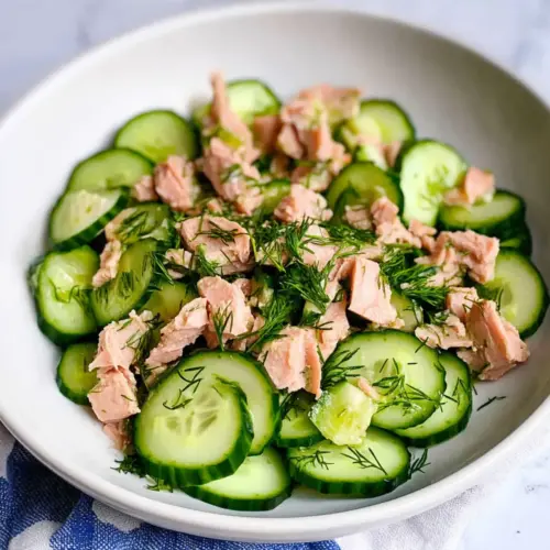 Tuna Cucumber Salad