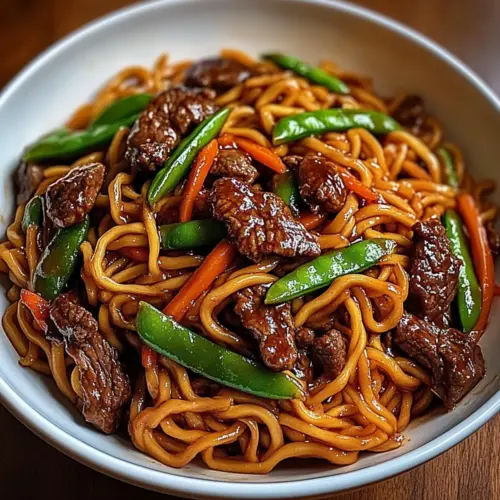 Beef Lo Mein Stir Fry