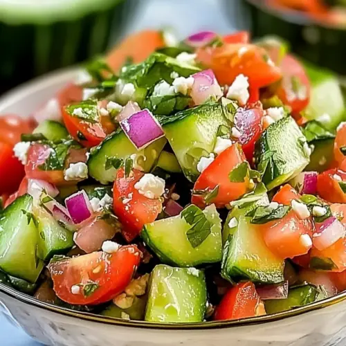 Italian Cucumber Salad