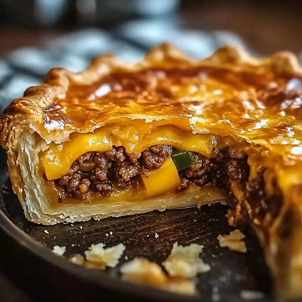 One-Pan Cheeseburger Pie