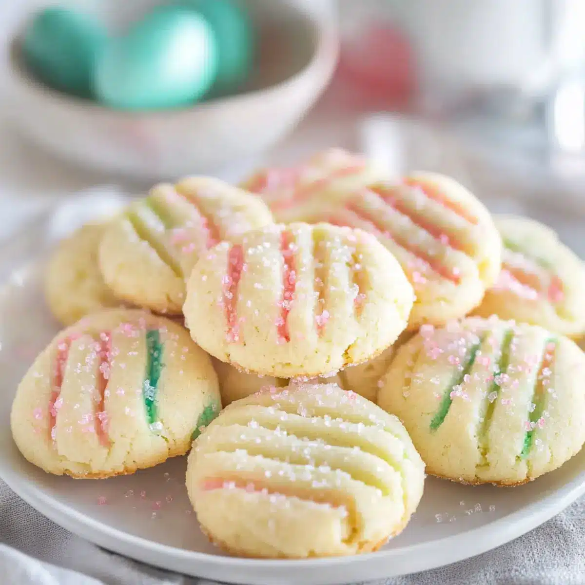Easter Shortbread Cookies