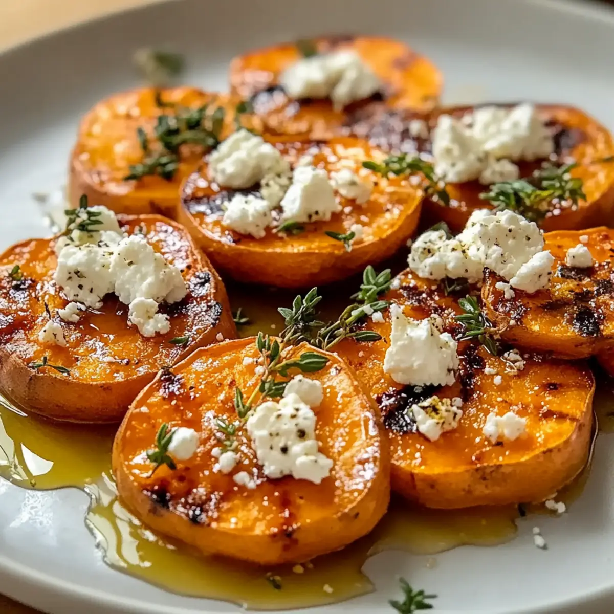 Roasted Sweet Potato Rounds