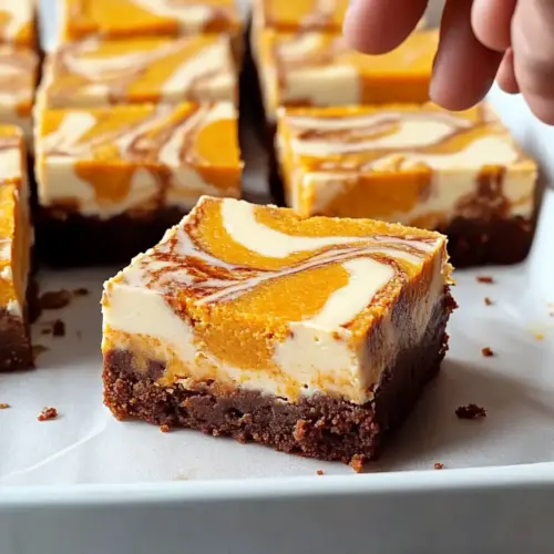 Sweet Potato Cheesecake Brownies