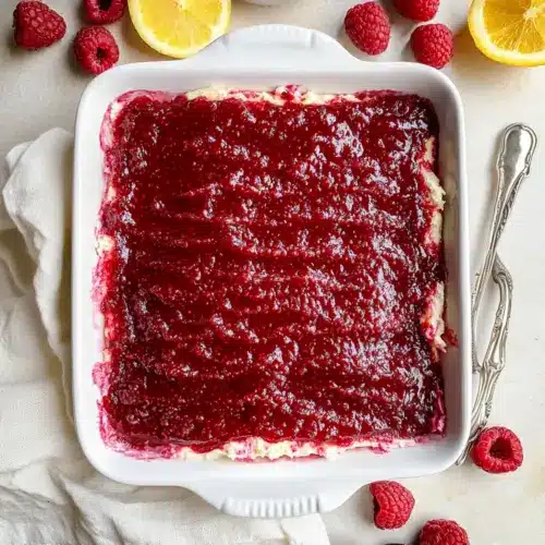 Fresh Raspberry Tiramisu