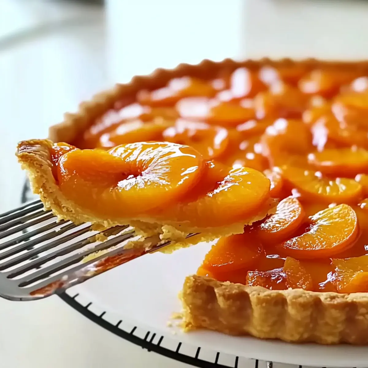 French Apricot Tart