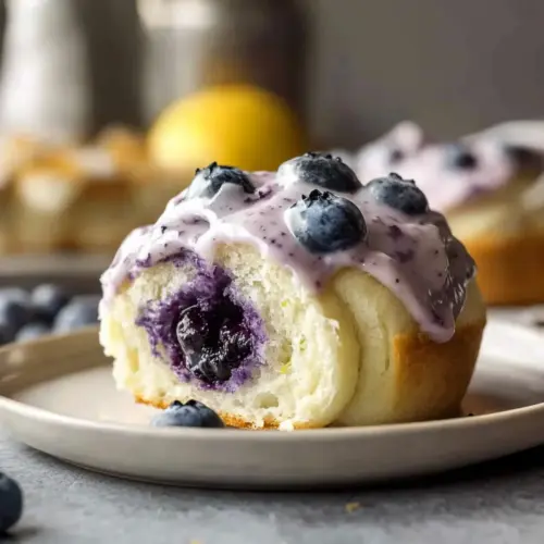 Lemon Blueberry Rolls