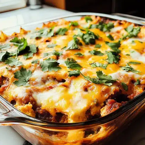 Huevos Rancheros Breakfast Casserole