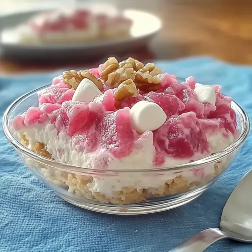 Rhubarb Fluff Delight