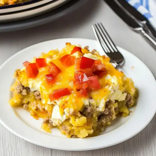 Crockpot Egg Breakfast Casserole
