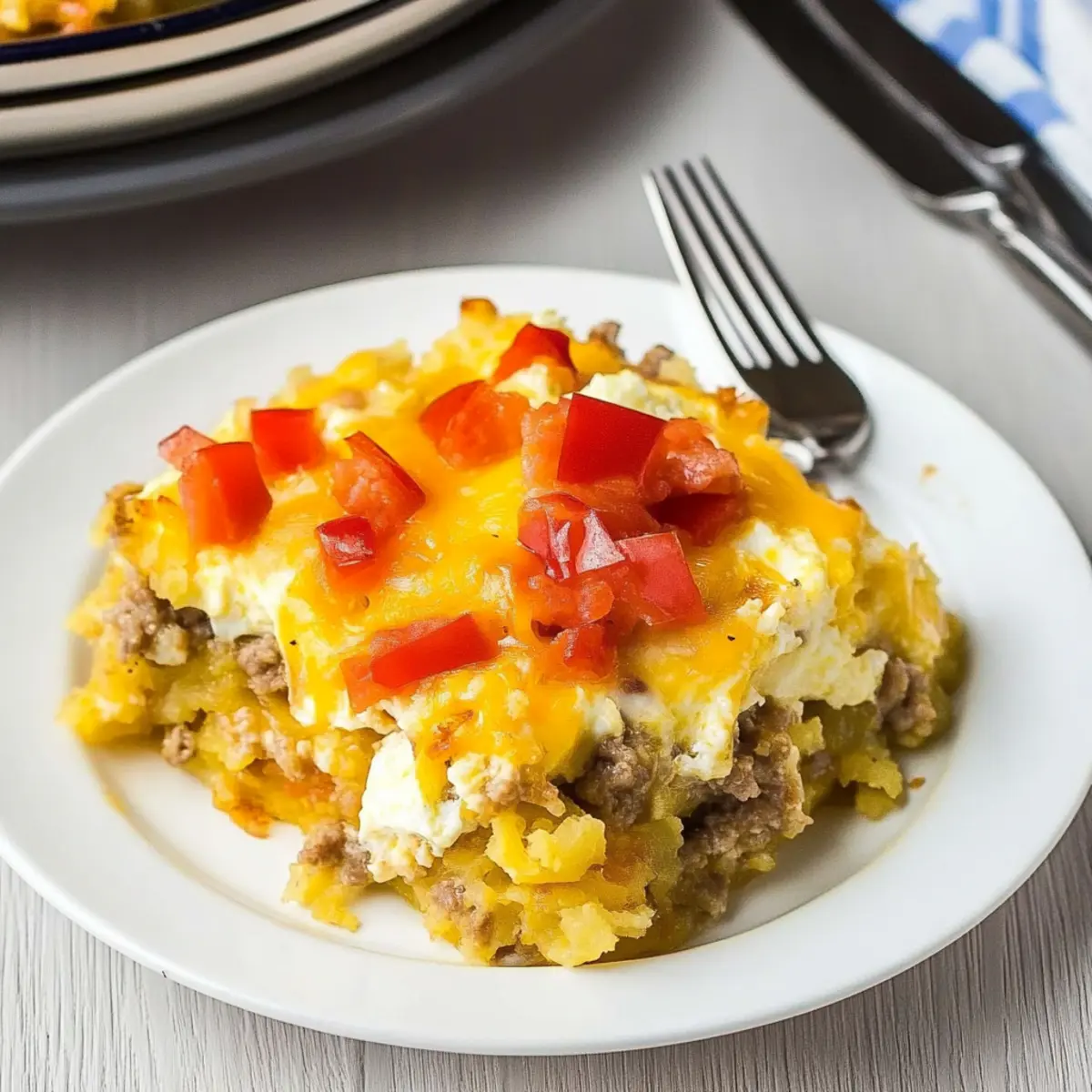 Crockpot Egg Breakfast Casserole