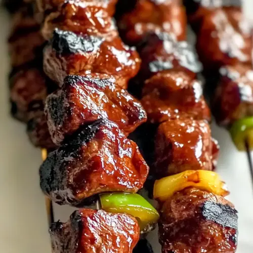 Grilled Teriyaki Steak Kabobs