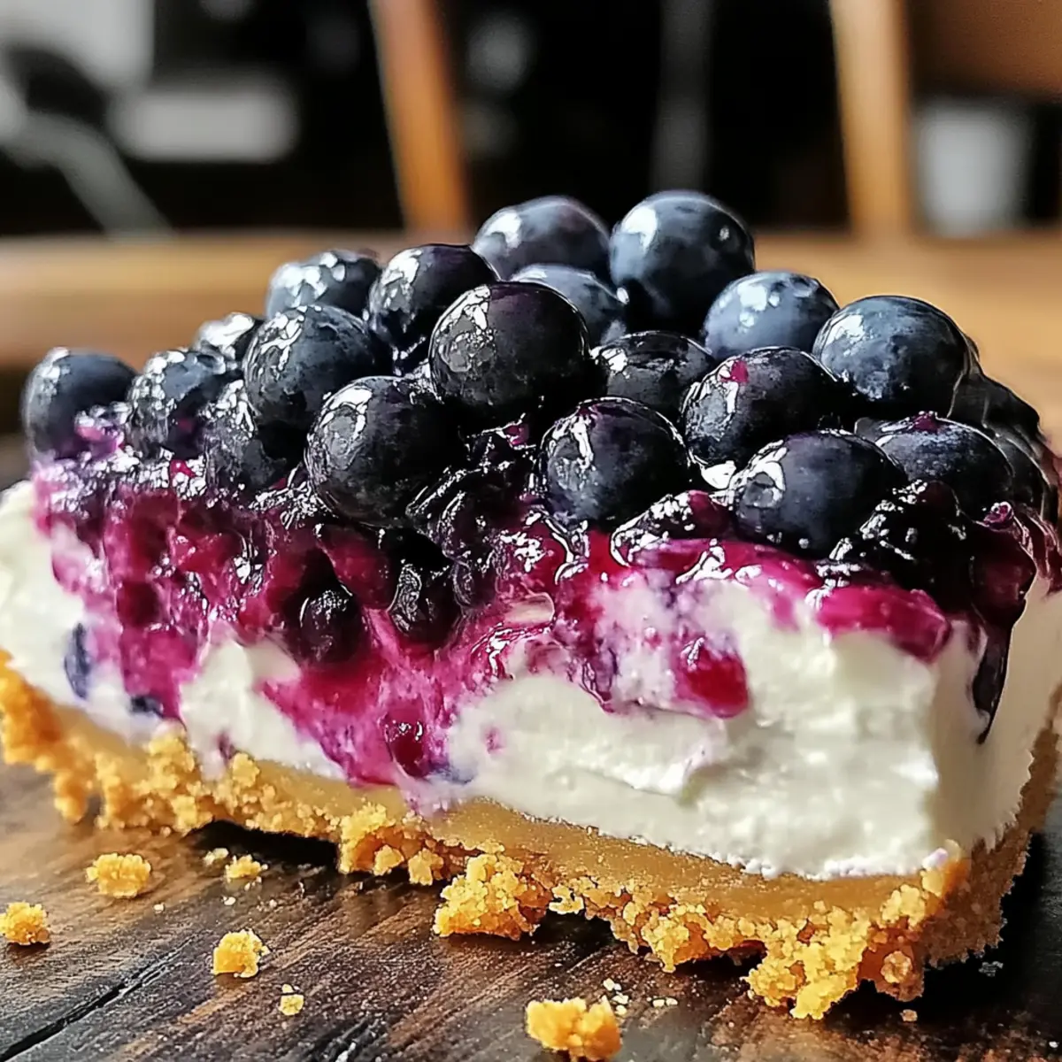 Blueberry Cream Cheese Pie