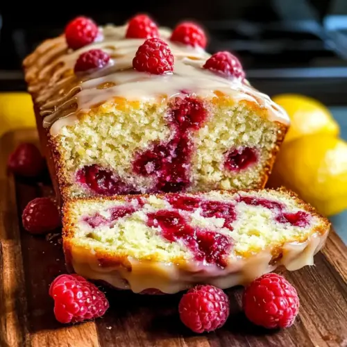 mother's day Raspberry Lemon Loaf
