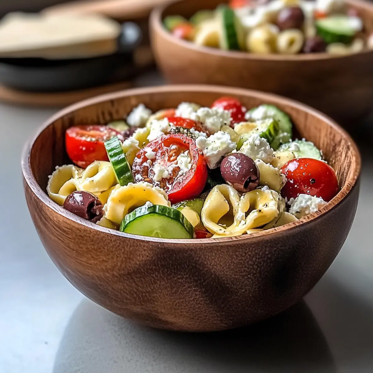 Greek Tortellini Salad