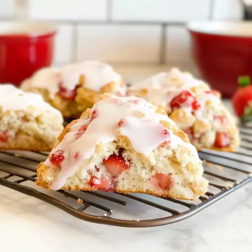 Strawberry Scones