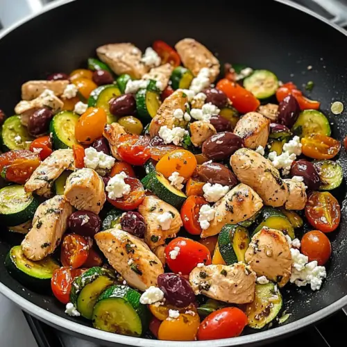 Mediterranean Chicken Stir Fry