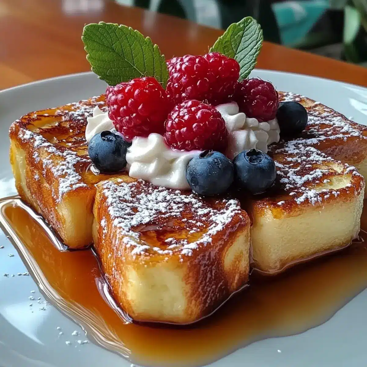 Hawaiian Roll French Toast