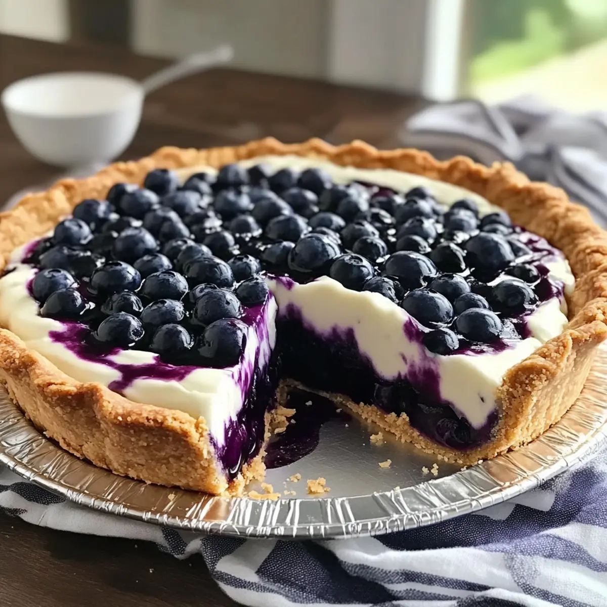 Ultimate No‑Bake Blueberry Pie