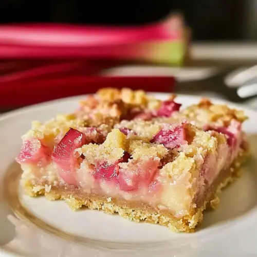 Rhubarb Dream Bars