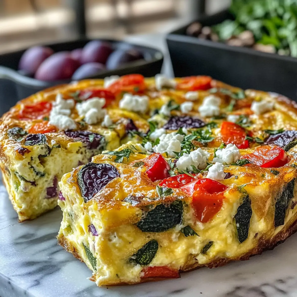 Fluffy Vegetable Frittata