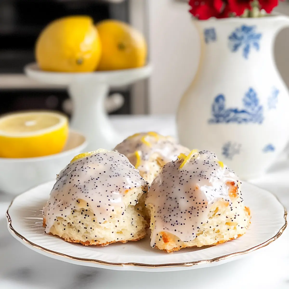 Lemon Poppy Seed Scones