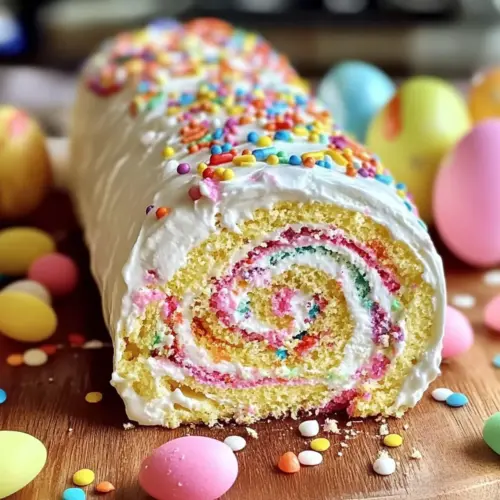 Easter Cake Roll