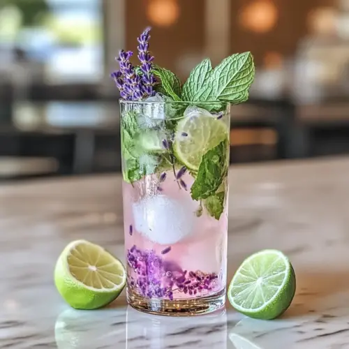 Lavender Mojito Mocktail