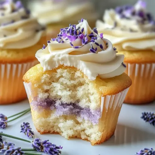 Lavender Honey Cupcakes